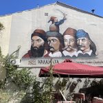 Kalamata War of Independence Mural by Skitsogrenis
